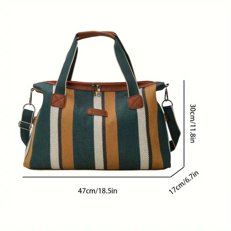 Abigail - Classic Vintage Duffel Bag