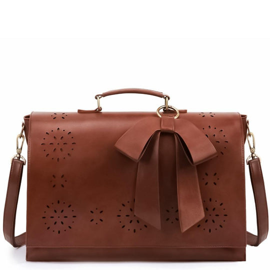 Esther - Elegant Modernist Leather Satchel