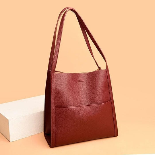 Frances - Luxurious Leather Tote Bag