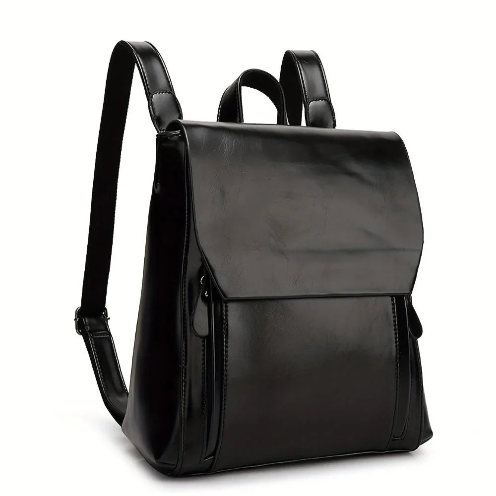 Mary - Stylish Fusion Leather Backpack