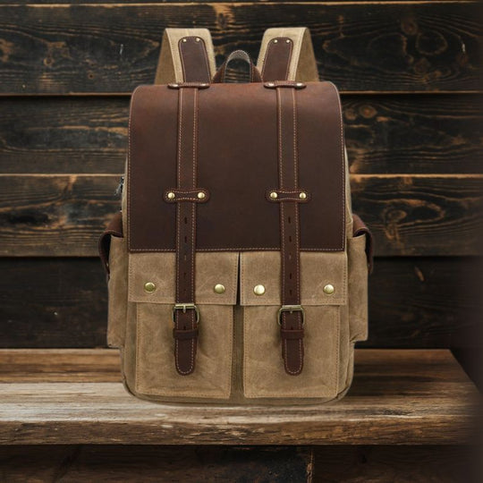 Nancy - Classic Voyager Suede Leather Backpack