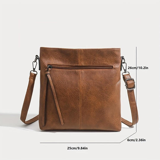 Addison - Elegant Leather Crossbody Bag
