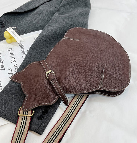 Susan - Stylish Charm Leather Sling Bag