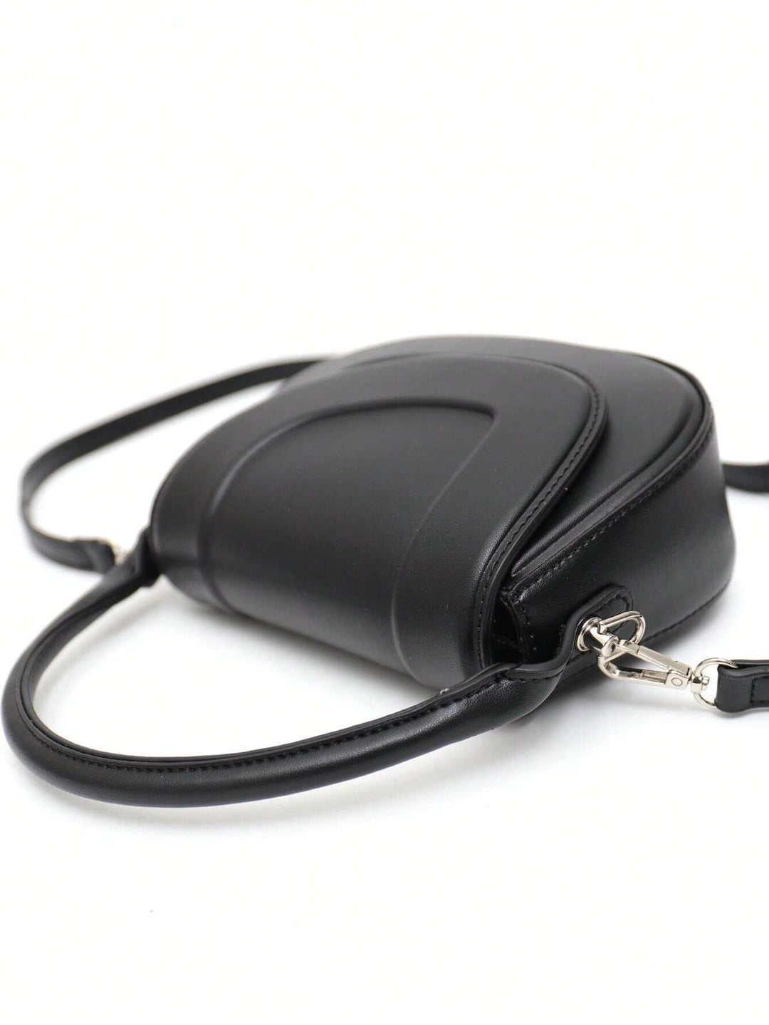 Charlotte - Statement Leather Saddle Bag