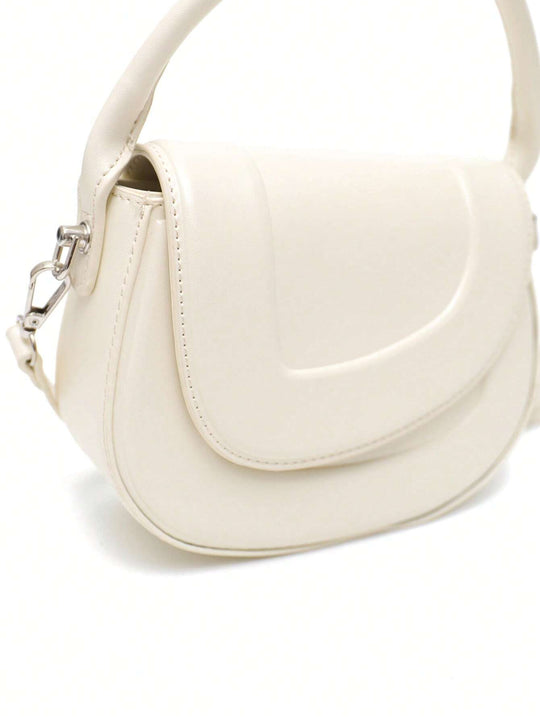 Charlotte - Statement Leather Saddle Bag