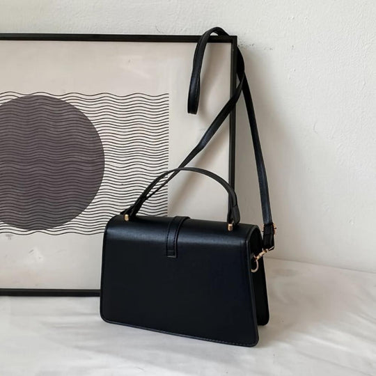 Sophia - Retro Statement Leather Crossbody Bag
