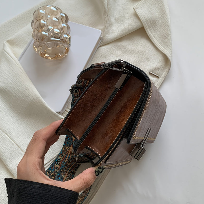 Layla - Elegant Retro Leather Crossbody Bag