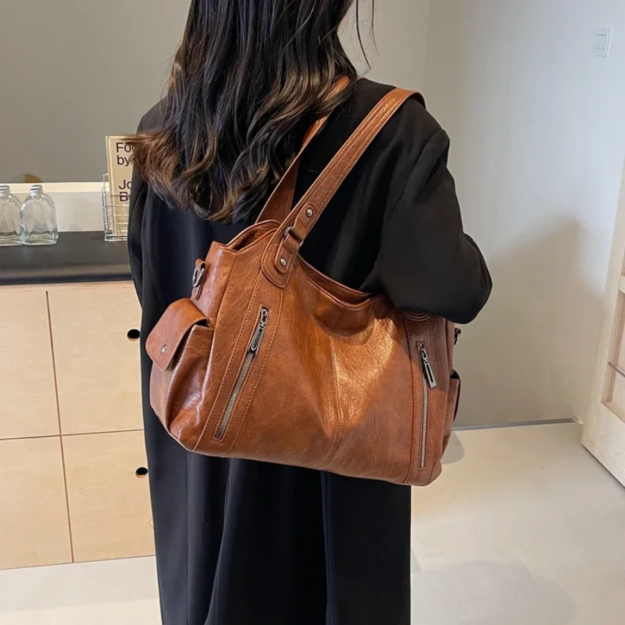 Nora - Urban Classic Leather Shoulder Bag