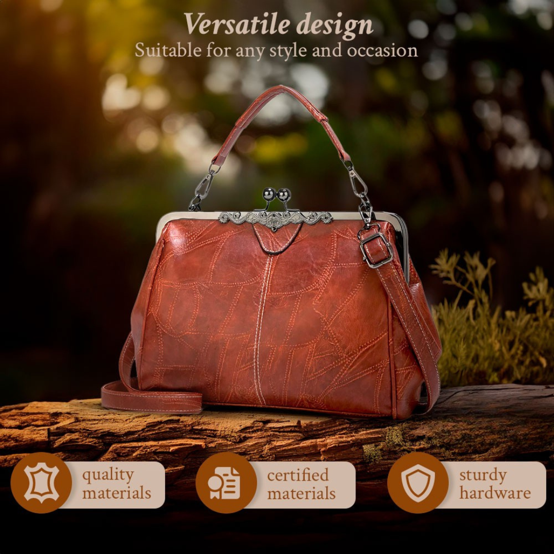 Evelyn - Vintage Classic Leather Bag