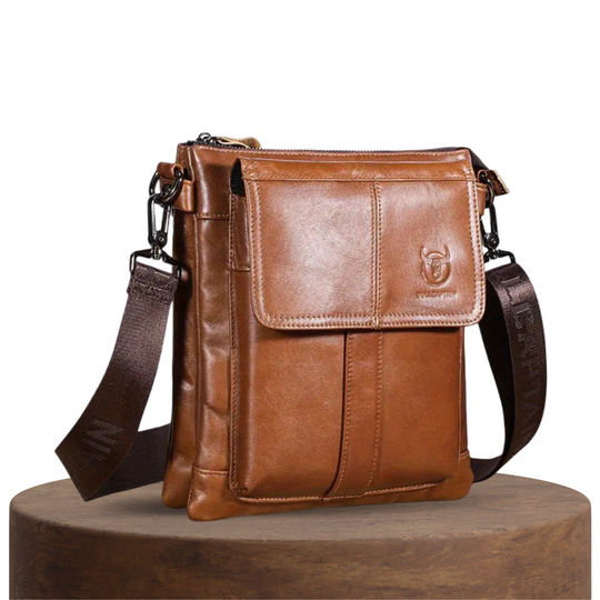 Nellie - Vintage Charm Leather Crossbody Bag