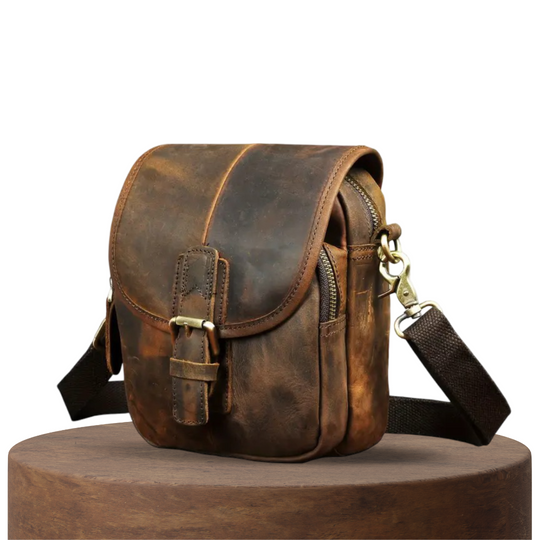 Ruth - Compact Sovereign Leather Crossbody Bag