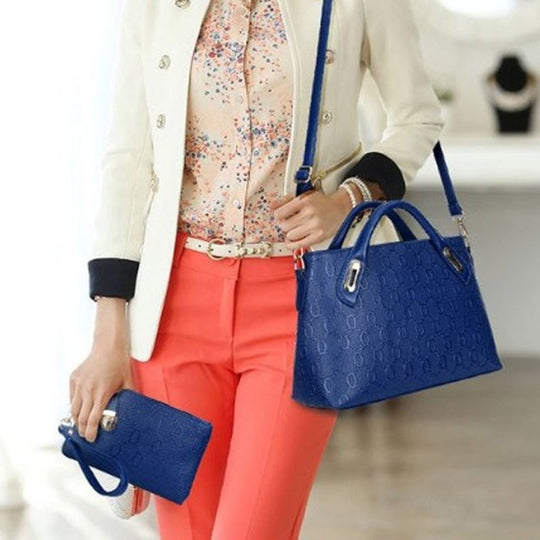 Grace - Legacy 4-Piece Leather Bag Set