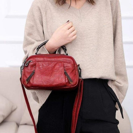Penelope - Premium Prestige Leather Crossbody Bag