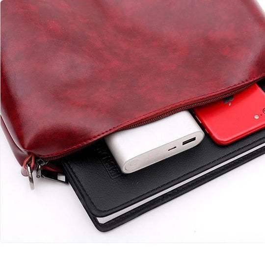 Riley - Vintage Soft 4-Piece Leather Bag Set