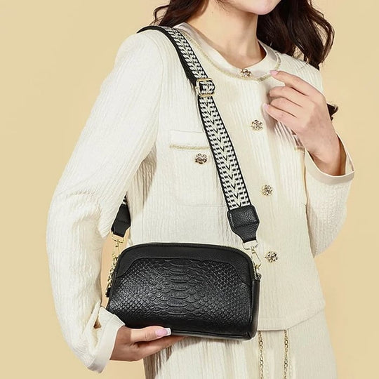 Clara - Prime Elegance Leather Crossbody Bag