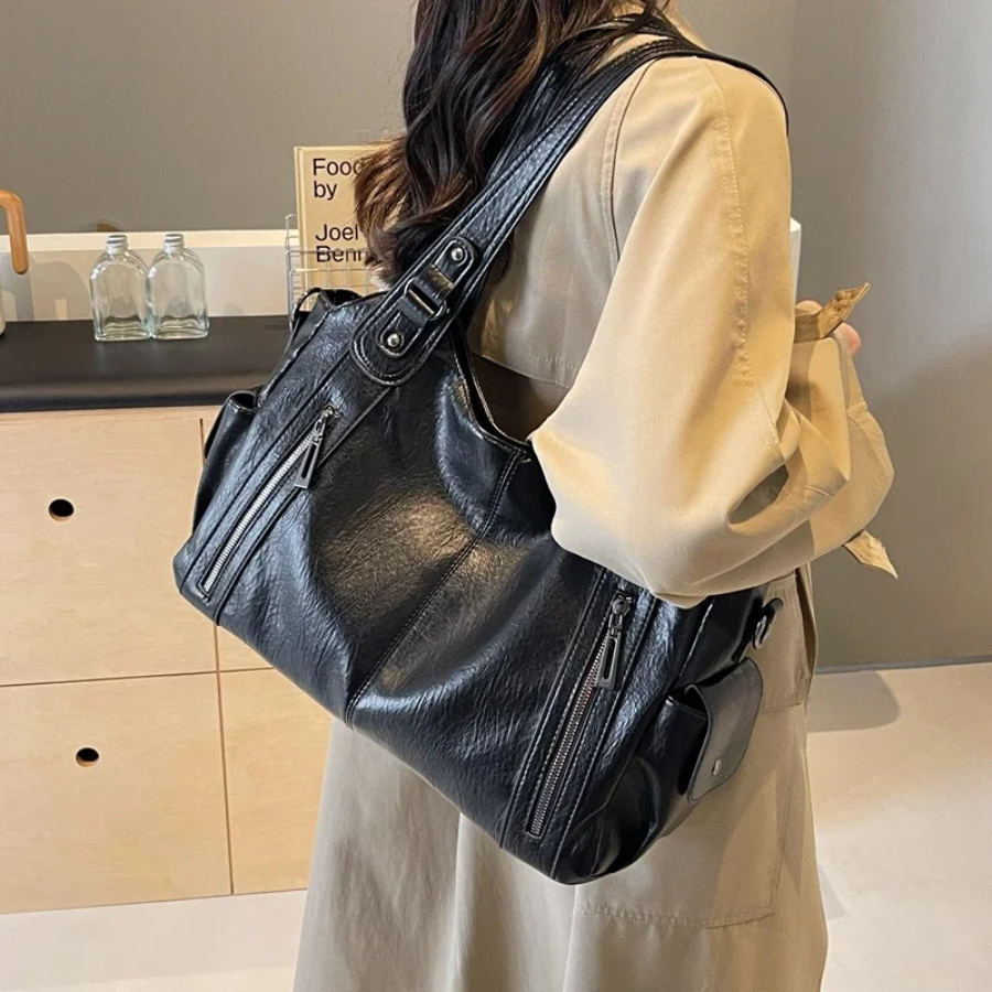 Nora - Urban Classic Leather Shoulder Bag