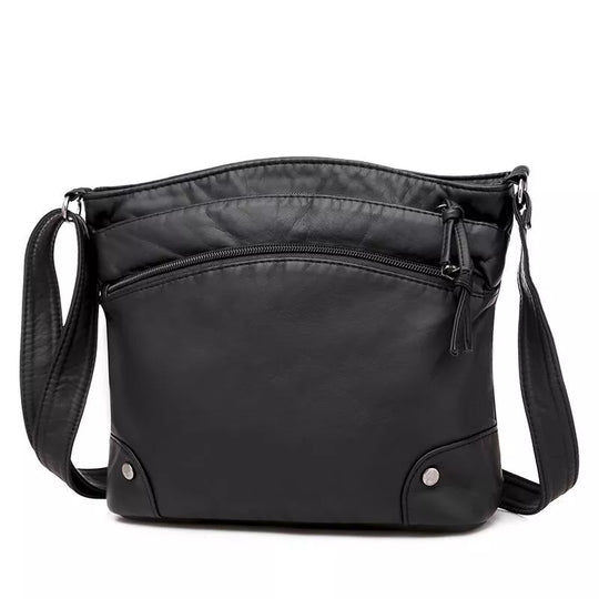 Diane - Vintage Charm Leather Crossbody Bag