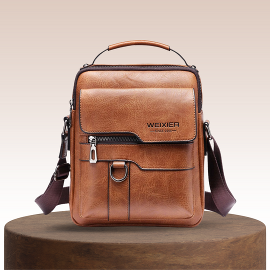 Doris - Refined Heritage Leather Shoulder Bag