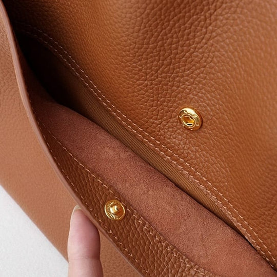 Frances - Luxurious Leather Tote Bag