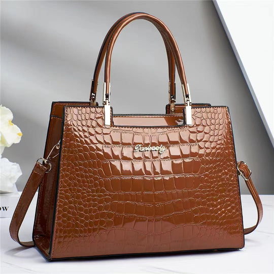 Brooklyn - Luxurious Aura Leather Handbag