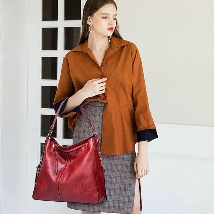 Brooklyn - Elegant Leather Shoulder Bag