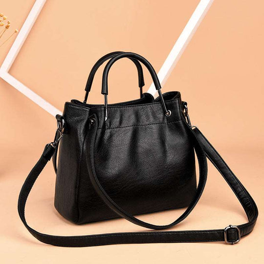 Peyton - Classic Leather Shoulder Bag