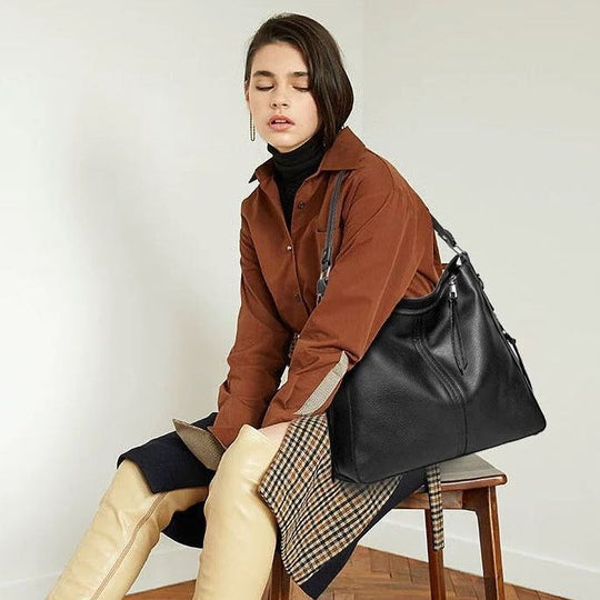 Brooklyn - Elegant Leather Shoulder Bag