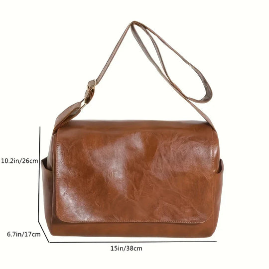 Alice - Prime Vintage Leather Messenger Bag