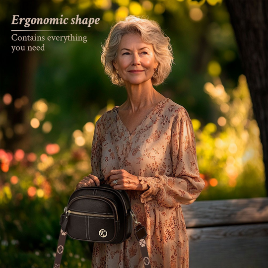 Laura - Timeless Sophistication Leather Shoulder Bag