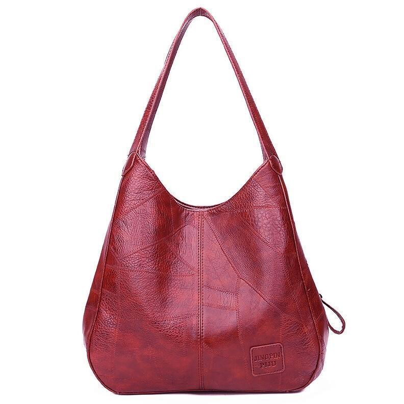 Madeline - Regal Charm Leather Tote Bag