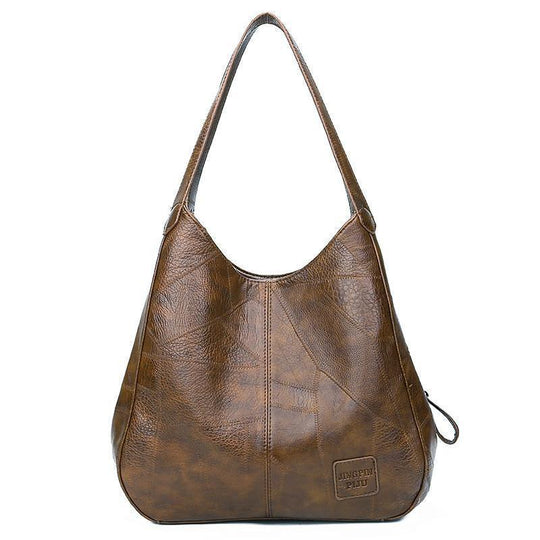 Madeline - Regal Charm Leather Tote Bag