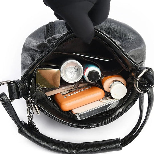 Louise - Vintage Charm Leather Shoulder Bag