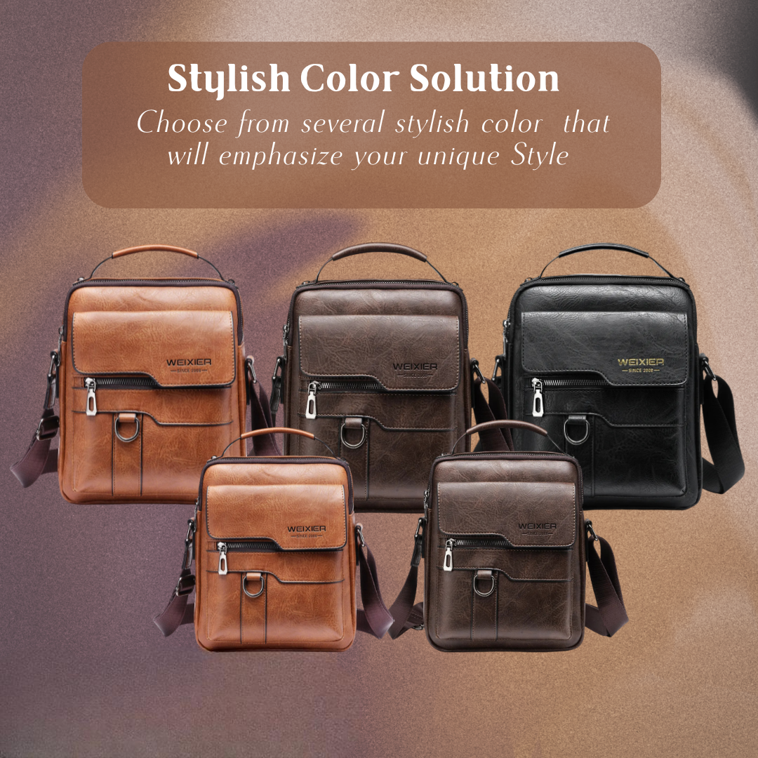 Doris - Refined Heritage Leather Shoulder Bag