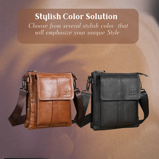 Nellie - Vintage Charm Leather Crossbody Bag