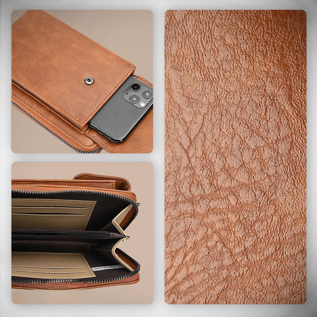 Clara - Chic Minimalist Leather Handbag