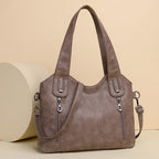 Lily - Retro Tote Leather Shoulder Bag