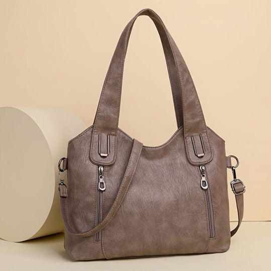 Lily - Retro Tote Leather Shoulder Bag