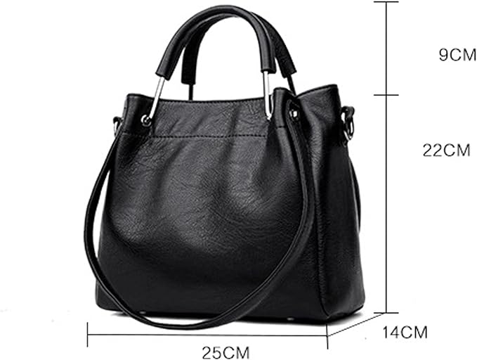 Peyton - Classic Leather Shoulder Bag
