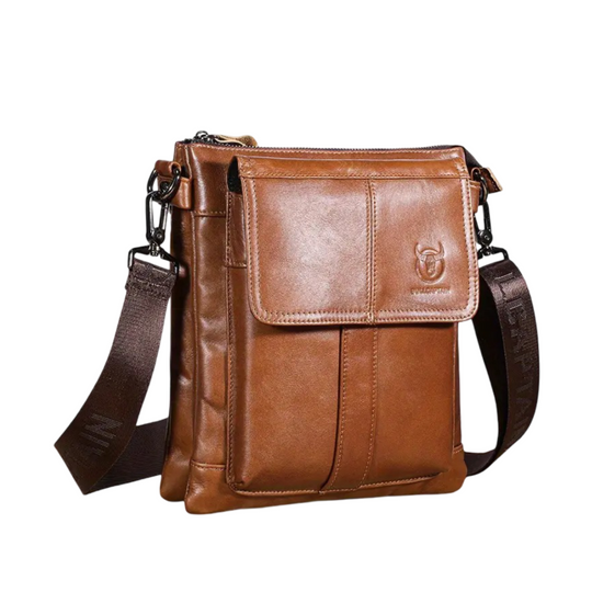 Nellie - Vintage Charm Leather Crossbody Bag
