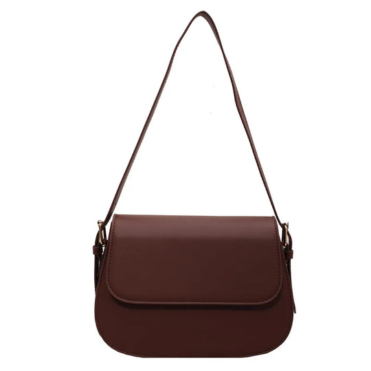Avery -  Classic Leather Messenger Bag