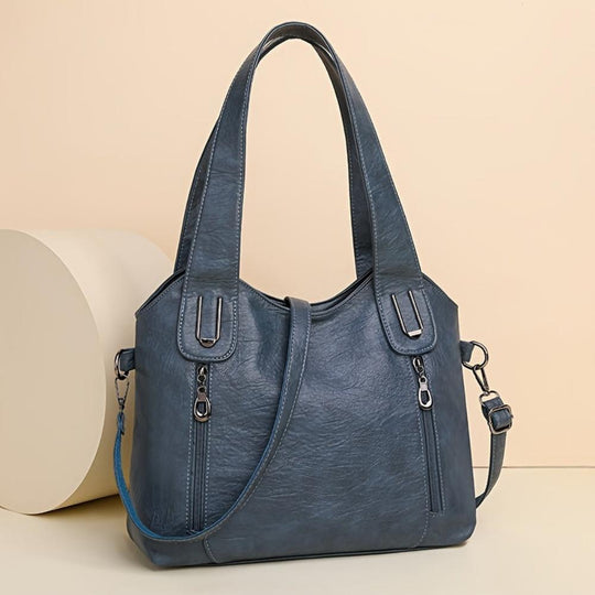 Lily - Retro Tote Leather Shoulder Bag