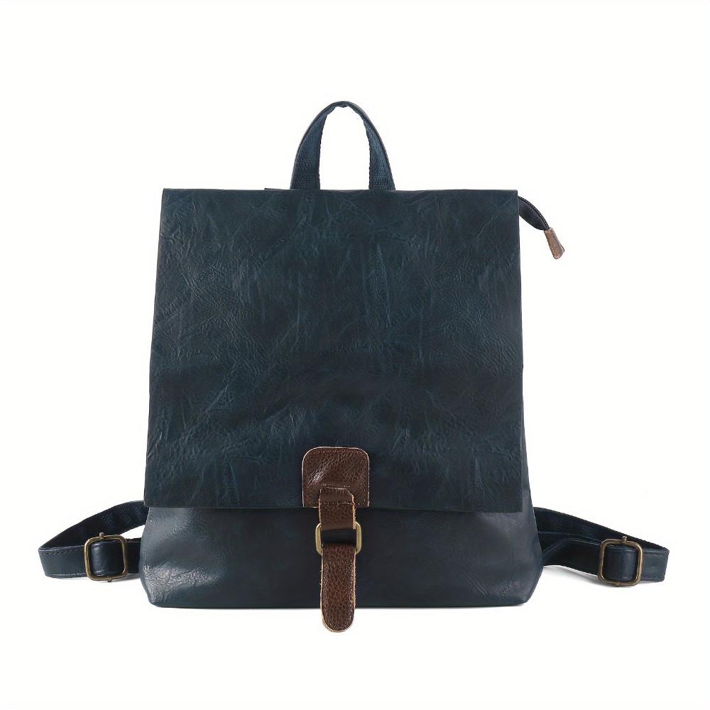 Alma - Multifunctional Retro Leather Backpack