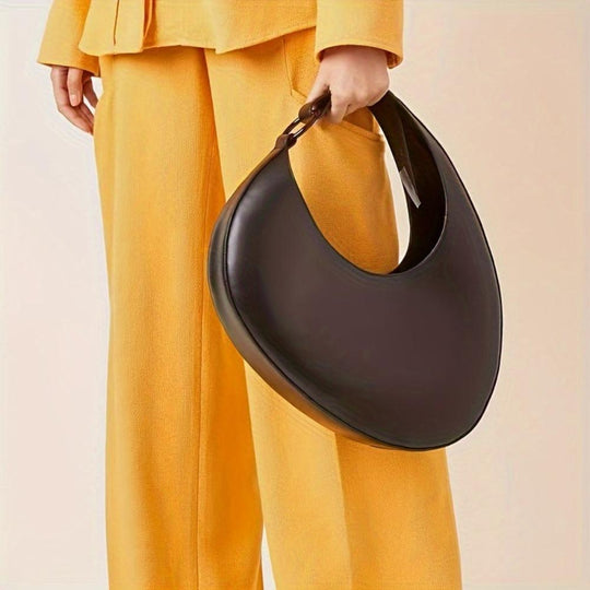 Sophia - Modern Leather Hobo Bag