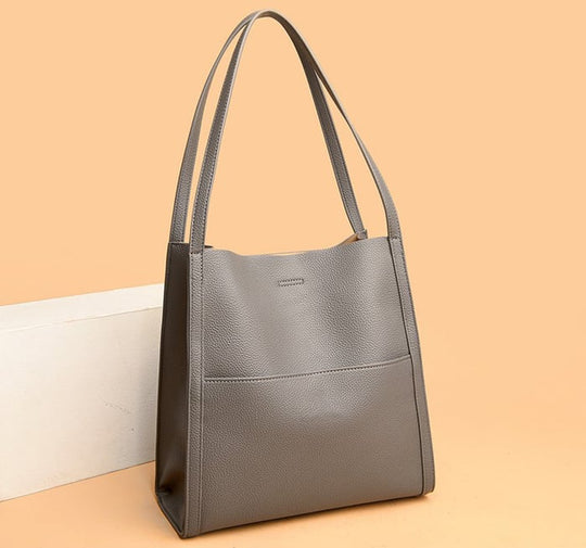 Frances - Luxurious Leather Tote Bag