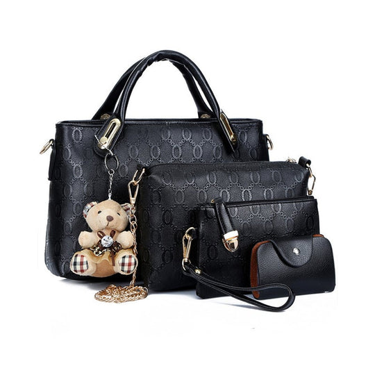 Grace - Legacy 4-Piece Leather Bag Set