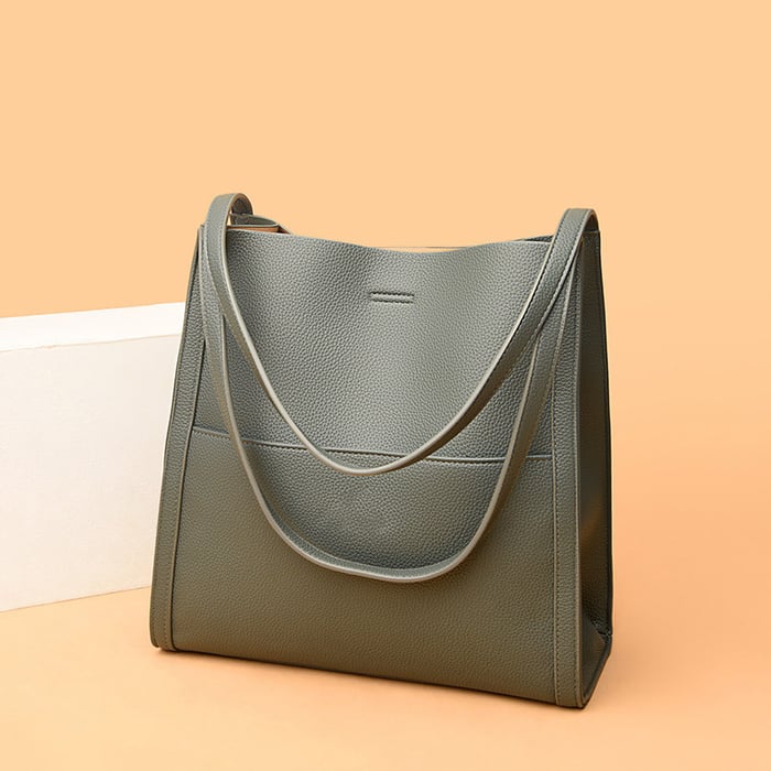 Frances - Luxurious Leather Tote Bag