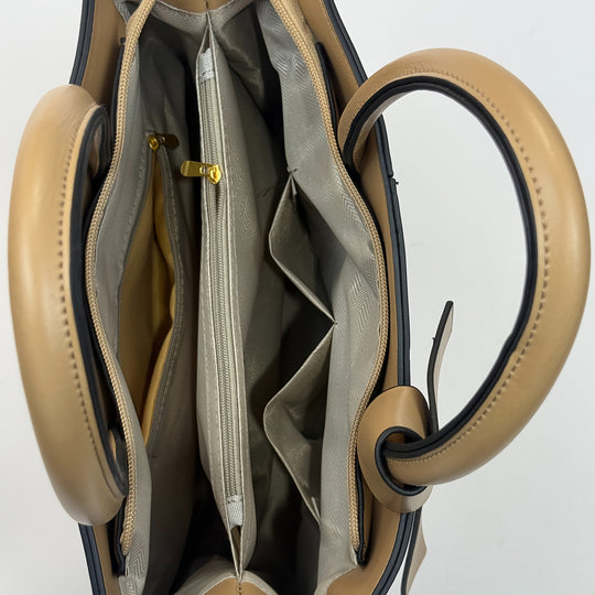 Riley - Chic Leather 3-Piece Leather Bag Set