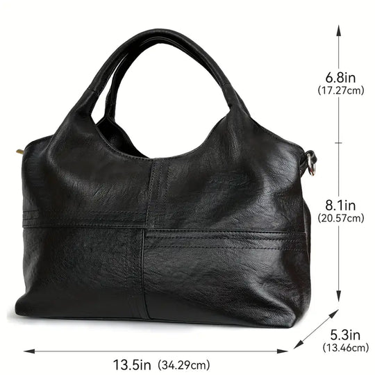 Virginia - Chic Essential Leather Handbag