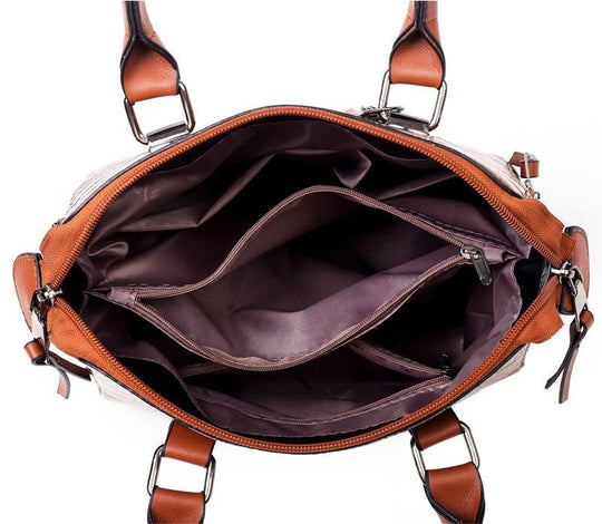 Evelyn - Everyday Elegance 4-Piece Leather Bag Set