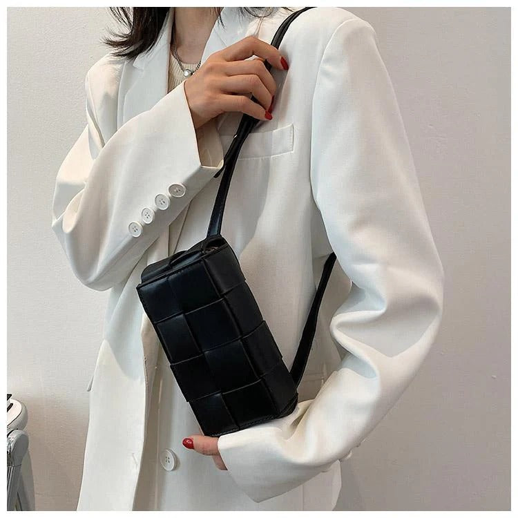 Alyssa - Stylish Charm Leather Belt Bag